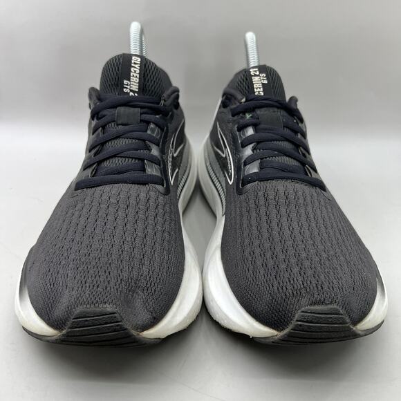Brooks Glycerin GTS 20 Running Shoes Women Size 8‎ Black White Comfort Sneakers - Picture 2 of 9